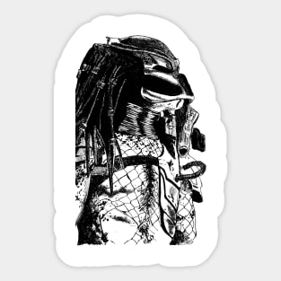 Predator Art Sticker